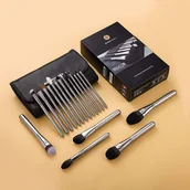 Pędzle do makijażu - Eigshow Beauty Magician Series komplet 18 pędzli Galaxy Silver - miniaturka - grafika 1