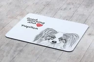 Podkładki pod mysz - Papillon podkładka pod mysz z psem Art-Dog - miniaturka - grafika 1