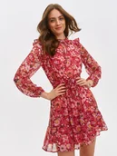 Sukienki - Sukienka damska różowa - SSU4645RO sukienka - TOP SECRET - Odzieżowy sklep internetowy TOP SECRET - miniaturka - grafika 1