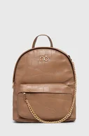 Plecaki - Nobo plecak damski kolor beżowy mały - miniaturka - grafika 1