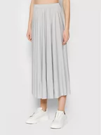 Spódnice - Max Mara Leisure Spódnica midi Barni 37710126 Szary Regular Fit - miniaturka - grafika 1