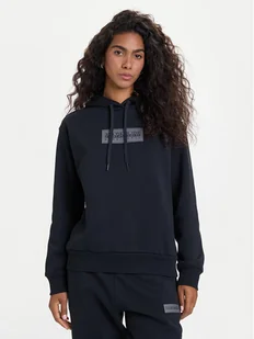 Napapijri Bluza B-Box NP0A4HYQ Czarny Regular Fit - Bluzy damskie - miniaturka - grafika 1