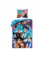 Pościel dla dzieci - 2-częściowy Komplet pościeli Halantex 140 x 200 70x90cm Dragon Ball - miniaturka - grafika 1
