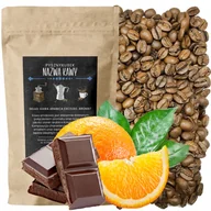 Cappuccino i kawy smakowe - Kawa smakowa Czekolada Z Pomarańczą 1000G 1KG arabica - miniaturka - grafika 1