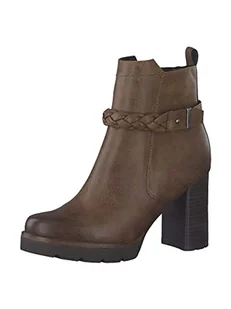 Marco Tozzi Damskie sztyblety 2-25424-29, Chestnut, 38 EU - Botki damskie - miniaturka - grafika 1
