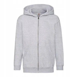 Bluza Dziecięca Z Kapturem Rozpinana Heather Grey r. 7-8(128) - Bluzy dla dziewczynek - miniaturka - grafika 1
