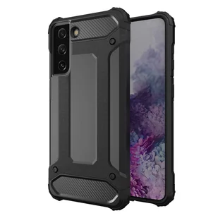 Hybrid Armor etui do Samsung Galaxy S23 Ultra pancerny hybrydowy pokrowiec czarne - Etui i futerały do telefonów - miniaturka - grafika 1