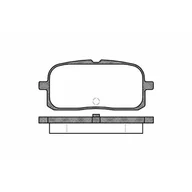 Klocki hamulcowe - Klocki hamulcowe - komplet REMSA 0715.00 - miniaturka - grafika 1