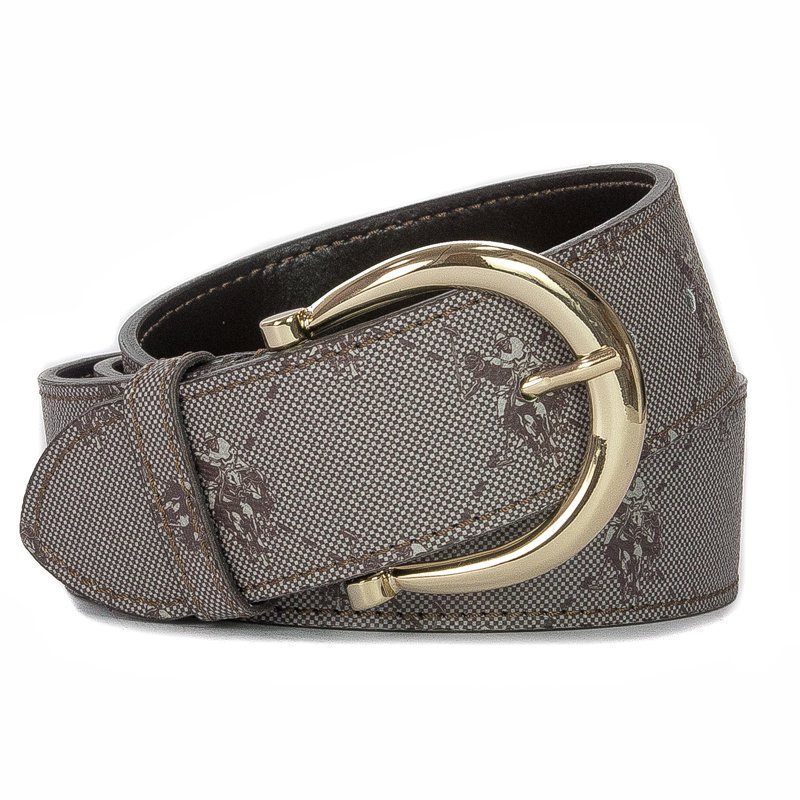 Pasek U.S. Polo ASSN. Gardena WIUGC2210WPI511 D.Brown Brązowy-95