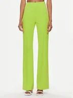 Spodnie damskie - Liu Jo Spodnie materiałowe CA4137 J1930 Zielony Flare Fit - miniaturka - grafika 1