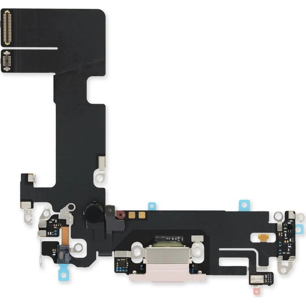 Złącze gniazdo ładowania dock iPhone 13 ORG różowe
