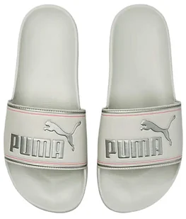 Klapki damskie Puma Leadcat r.40,5 na basen szare - Klapki i japonki damskie - miniaturka - grafika 1
