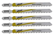 Brzeszczoty - WOLFCRAFT brzeszczot 2315 do drewna/tworzywa - dokładne, czyste cięcia (5szt) 2365000 - miniaturka - grafika 1