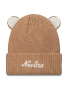 Czapki dla dzieci - New Era Czapka Teddy Bear Ears Cuff Knit Beanie 60580864 Brązowy - miniaturka - grafika 1