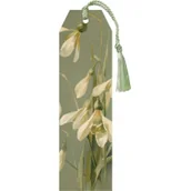 Zakładki do książek - Skona Ting Zakładka 97 ze wstążką Przebiśniegi - Skona Ting - miniaturka - grafika 1