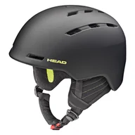 Kaski narciarskie - Męski Kask HEAD VICTOR 324538 – Czarny - miniaturka - grafika 1