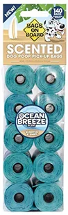 Bags on Board Bags on Board Woreczki na ekskrementy Perfum Ocean dla psa op 140szt 10 rolek) - Woreczki na psie odchody - miniaturka - grafika 1