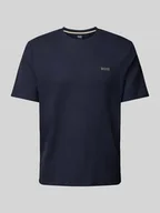 Koszulki męskie - T-shirt z wyhaftowanym logo - miniaturka - grafika 1