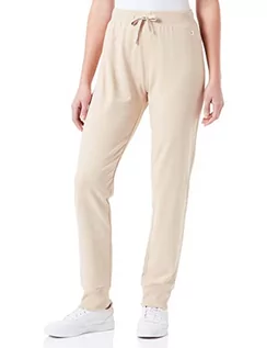 Spodnie damskie - Champion Damskie spodnie dresowe Legacy American Classics C-Logo Rib Cuff, szarobrązowe, XL - grafika 1
