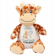 Maskotki i pluszaki - Prezent Na Chrzest Święty Miś Przytulanka IMIĘ DZIECKA Data Chrztu Świętego - miniaturka - grafika 1