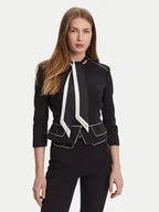 Marynarki i żakiety damskie - Elisabetta Franchi Marynarka GI-T51-51E2-V560 Czarny Regular Fit - miniaturka - grafika 1