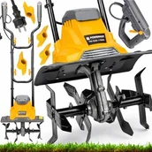 Glebogryzarki - Powermat Glebogryzarka Elektryczna 36CM Kultywator Ogrodowy 1700W - miniaturka - grafika 1