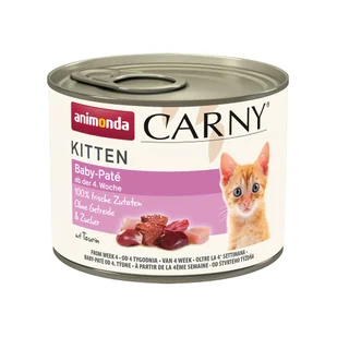 Animonda Carny Baby Pate Kocięta 200 g - Mokra karma dla kotów - miniaturka - grafika 2