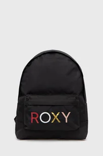 Roxy Plecak damski kolor czarny duży gładki - Plecaki - miniaturka - grafika 1