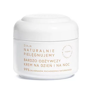 Ziaja Naturalnie Pielęgnujemy bardzo odżywczy krem na dzień i na noc 50ml 108297-uniw - Kremy do twarzy - miniaturka - grafika 1