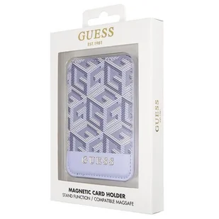 Guess Wallet Card Slot GUWMSHGCFSEB MagSafe GCube stripe niebieski/blue - Plecaki - miniaturka - grafika 6