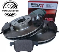 Tarcze hamulcowe - Przednie tarcze 308mm + klocki hamulcowe Ford Escape 2020-2023 - miniaturka - grafika 1