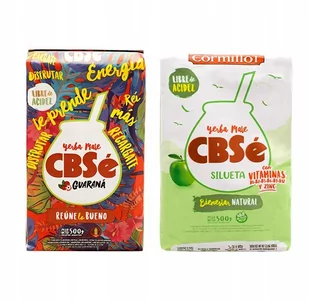 Yerba Mate CBSe SILUETA + ENERGIA 2x 500g - 1kg - Yerba Mate Yerba Mate CBSe SILUETA + ENERGIA 2x 500g - 1kg - Yerba Mate - miniaturka - grafika 1