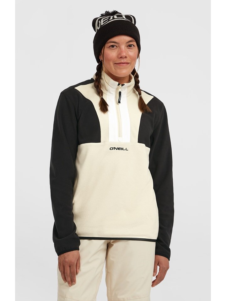 O'Neill Bluza polarowa w kolorze czarno-beżowym