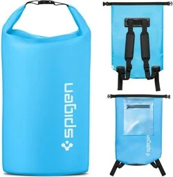 Spigen Torba wodoodporna A631 Aqua Shield Dry Bag IPX6 30L, niebieska - Etui i futerały do telefonów - miniaturka - grafika 1