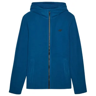 Męska bluza 4F Fleece M290 Rozmiar: XL / Kolor: niebieski - Bluzy sportowe męskie - miniaturka - grafika 1