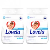 Środki do prania - Lovela Baby Hipoalergiczny proszek do prania do bieli Zestaw 2 x 2.7 kg - miniaturka - grafika 1