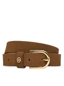 Paski - BOSS Pasek Scarlet-Bb-Sd-G_Sz25 50522643 Brązowy - miniaturka - grafika 1