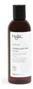 Najel Hydrolat cytrynowy z aloesem 3760061220317 - Toniki i hydrolaty do twarzy - miniaturka - grafika 1