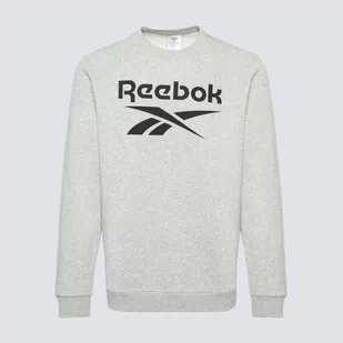 REEBOK BLUZA REEBOK IDENTITY FLEECE STACKED LOGO - Bluzy męskie - miniaturka - grafika 1