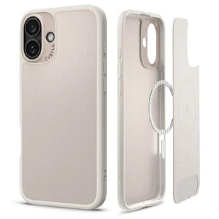 Etui SPIGEN Cyrill Kajuk MagSafe do Apple iPhone 16 Kremowy - Etui i futerały do telefonów - miniaturka - grafika 1