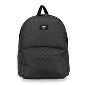 Plecaki - Plecak Vans Old Skool Check Backpack 22 l black/charcoal - miniaturka - grafika 1
