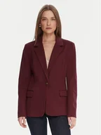 Marynarki i żakiety damskie - Guess Marynarka W5BN66 KCMU2 Bordowy Regular Fit - miniaturka - grafika 1