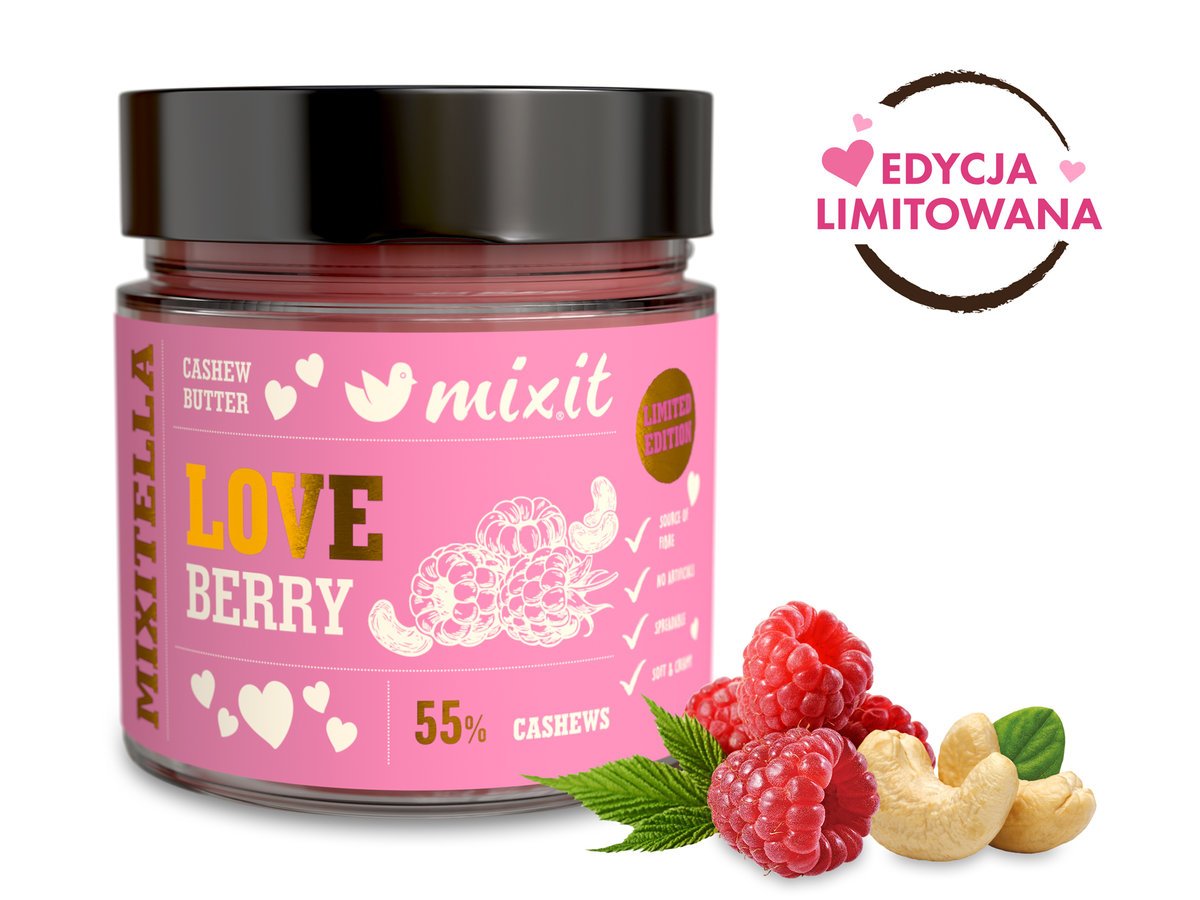 Mixitella Love Berry - Walentynkowa, 220g