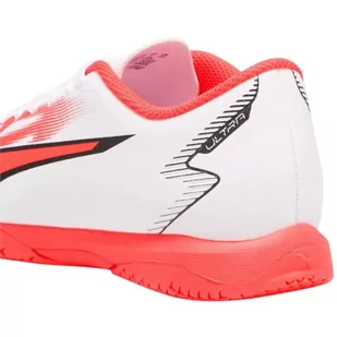 Buty piłkarskie Puma Ultra Play IT Jr 107535 (kolor Biały, rozmiar 38) - Piłka nożna - miniaturka - grafika 4