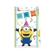 Balony i akcesoria - TOREBKI PREZENTOWE MINIONKI 4 SZT. - miniaturka - grafika 1