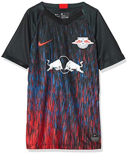 Nike Unisex Dziecięcy Rblz Y Nk Brt Stad Jsy Ss 3r Koszulka piłkarska Black/Challenge Red XL