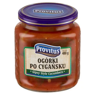 Ogóki po cygańsku Provitus 480G - Pasztet i przetwory mięsne - miniaturka - grafika 1