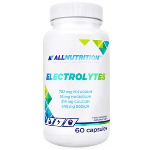 ALLNUTRITION Elektrolity Suplement Diety 60 Kapsułek - Witaminy i minerały - miniaturka - grafika 1