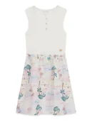 Sukienki i spódniczki dla dziewczynek - Guess Sukienka letnia J6GK12 KF794 Kolorowy Regular Fit - miniaturka - grafika 1