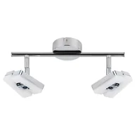 Oprawy, klosze i abażury - Oprawa MORT listwa LED 2x6W - chrom - miniaturka - grafika 1